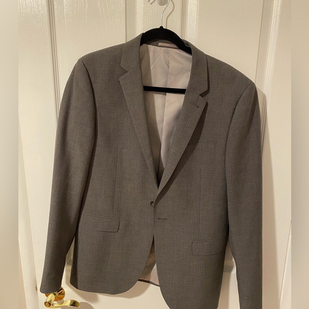 Topman men grey blazer size 40R